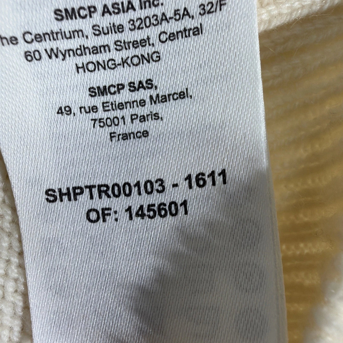 Sandro Paris cream turtleneck sweater, frequently