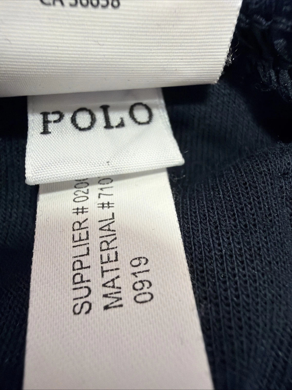 Polo Ralph Lauren Men's Navy Colorblock Side Logo Double Knit Logo Jogger Pants