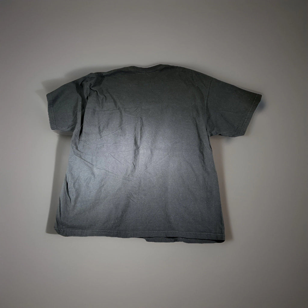 Hustle Gang Macro Classics Logo T-shirt is a black cotton tee 2 XL Size