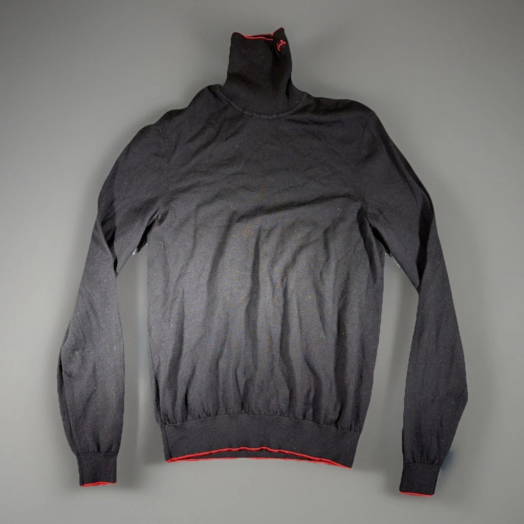 Hugo Boss Black And Red Turtleneck  Long Sleeve