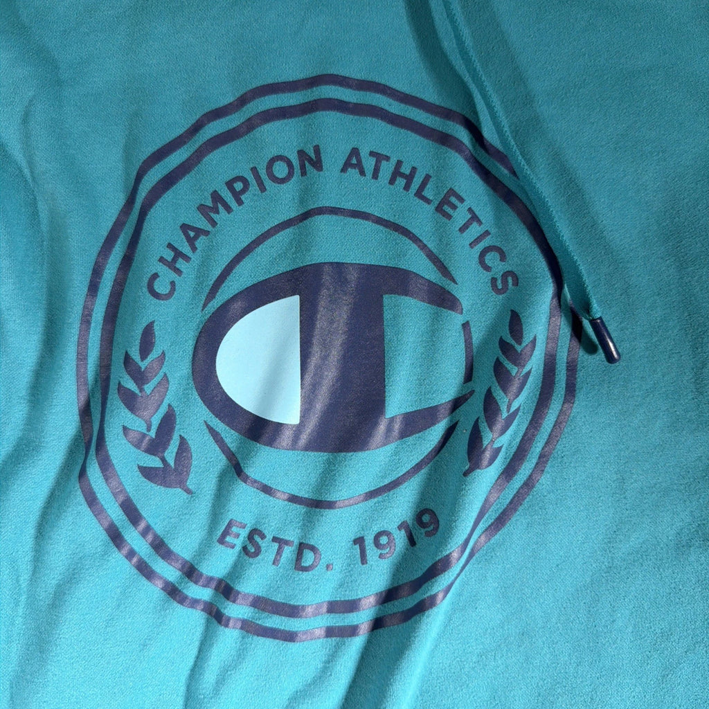 Champion Logo Athleticwear Electric CYA Special Dye Sweatshirt Pullover Hoodie S