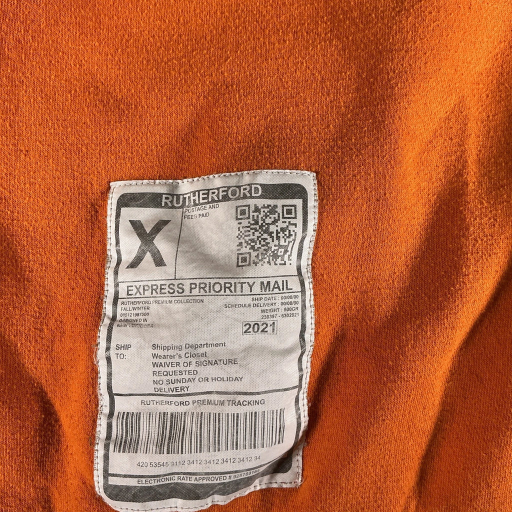 Rutherford Orange Crewneck Sweatshirt