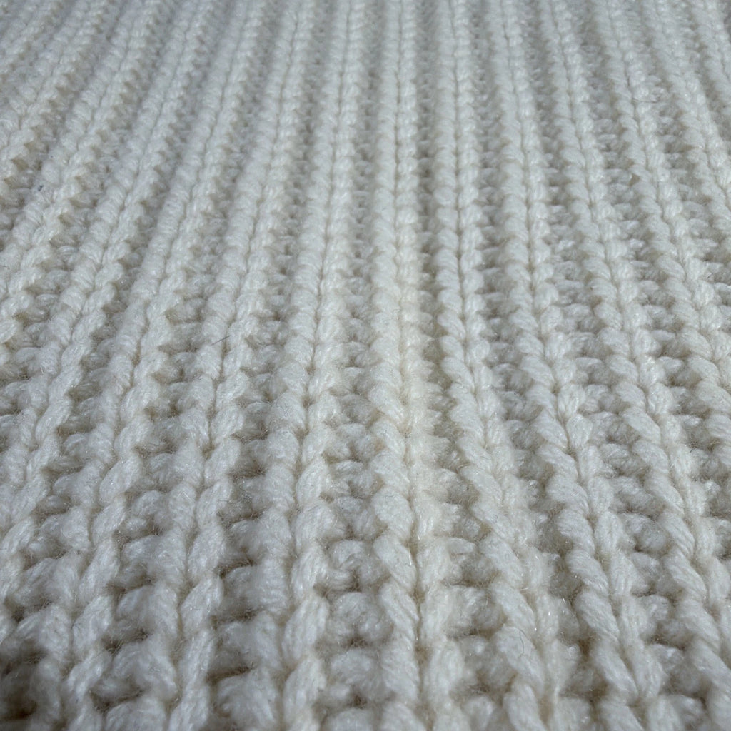 HUGO BOSS turtleneck sweater is a men's cashmere pullover in White Color
