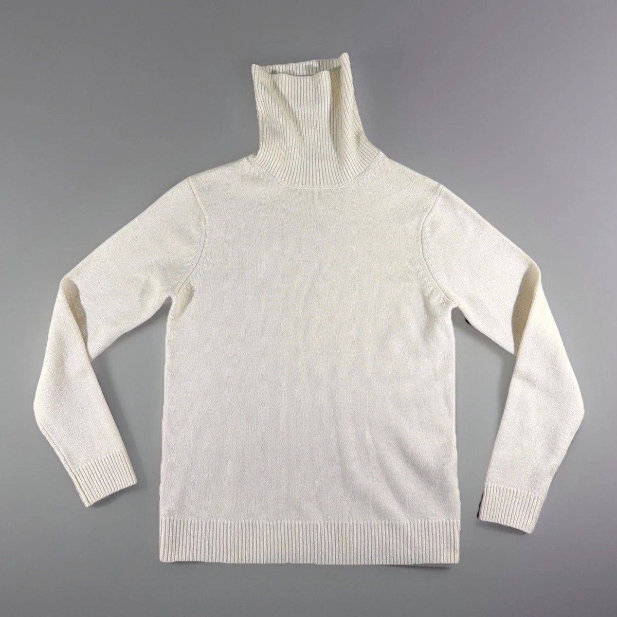 Sandro Paris cream turtleneck sweater, frequently