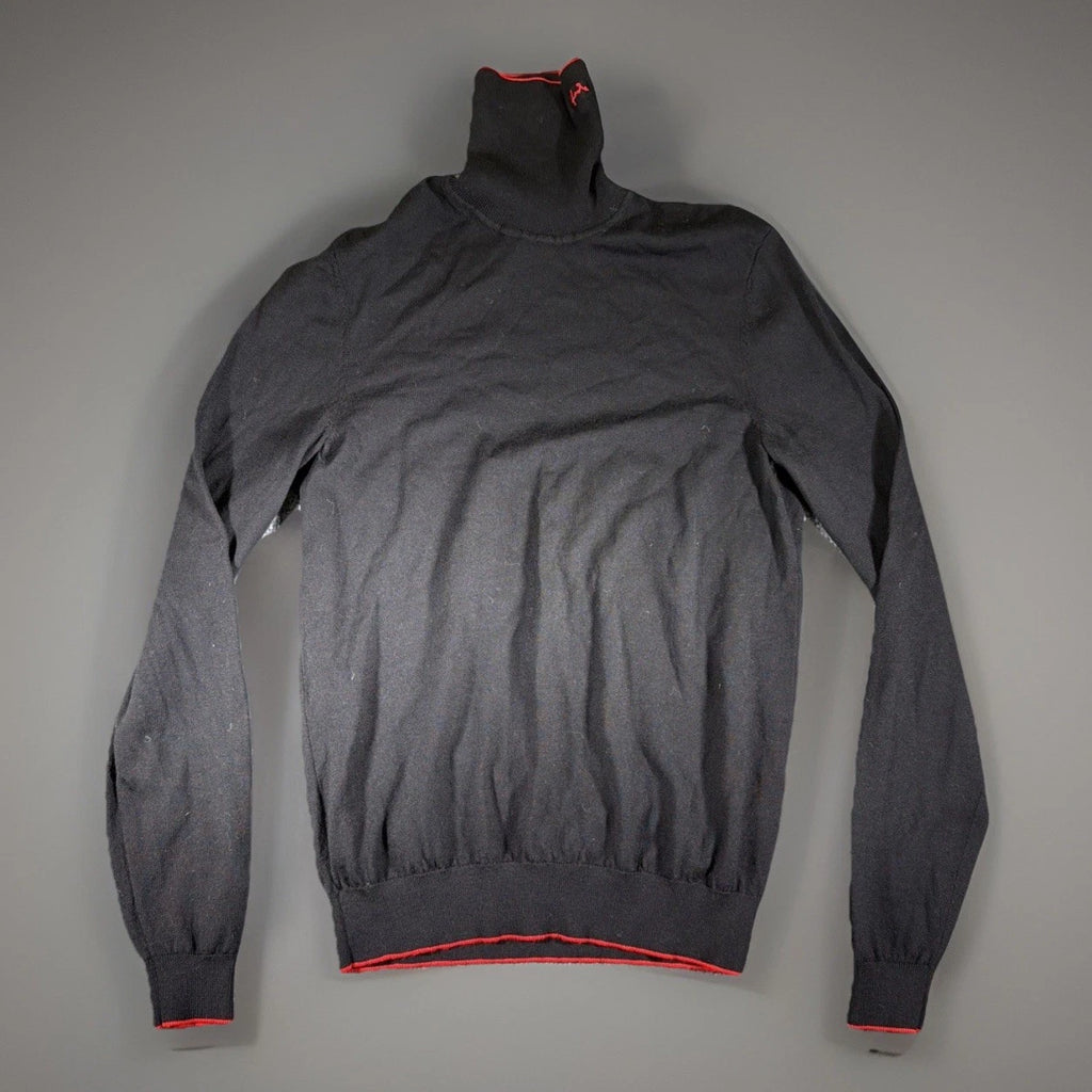 Hugo Boss Black And Red Turtleneck  Long Sleeve