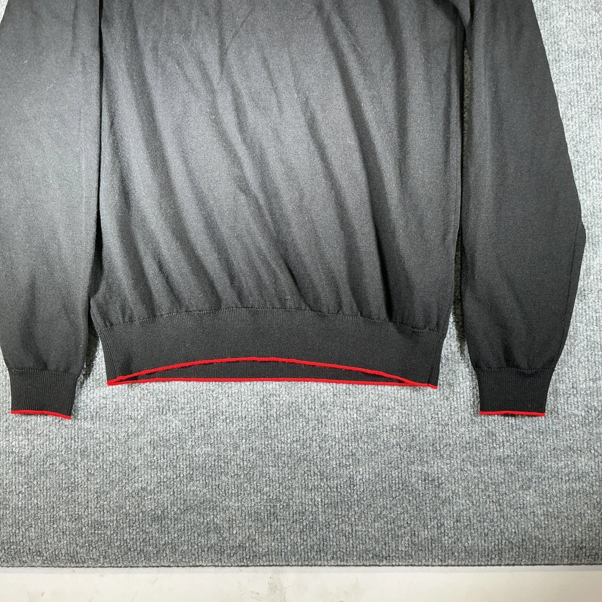 Hugo Boss Black And Red Turtleneck  Long Sleeve