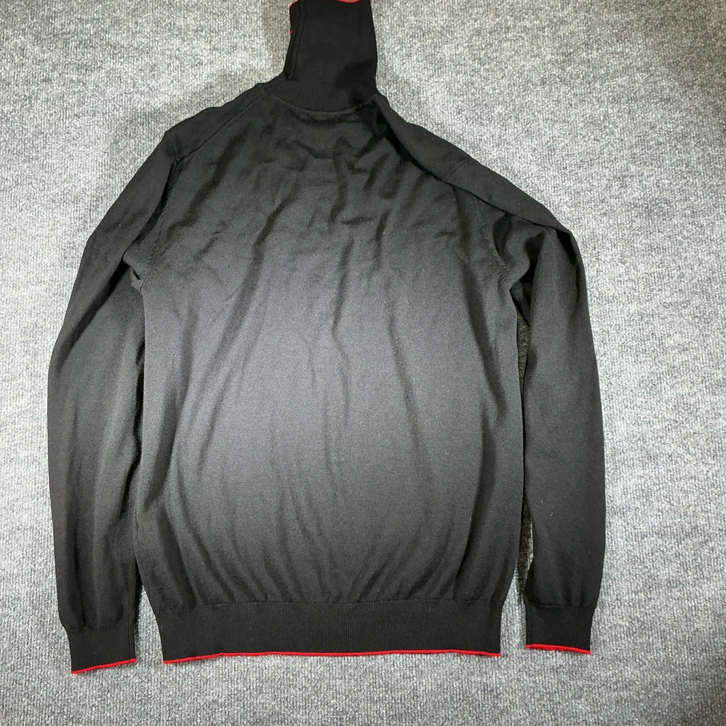 Hugo Boss Black And Red Turtleneck  Long Sleeve