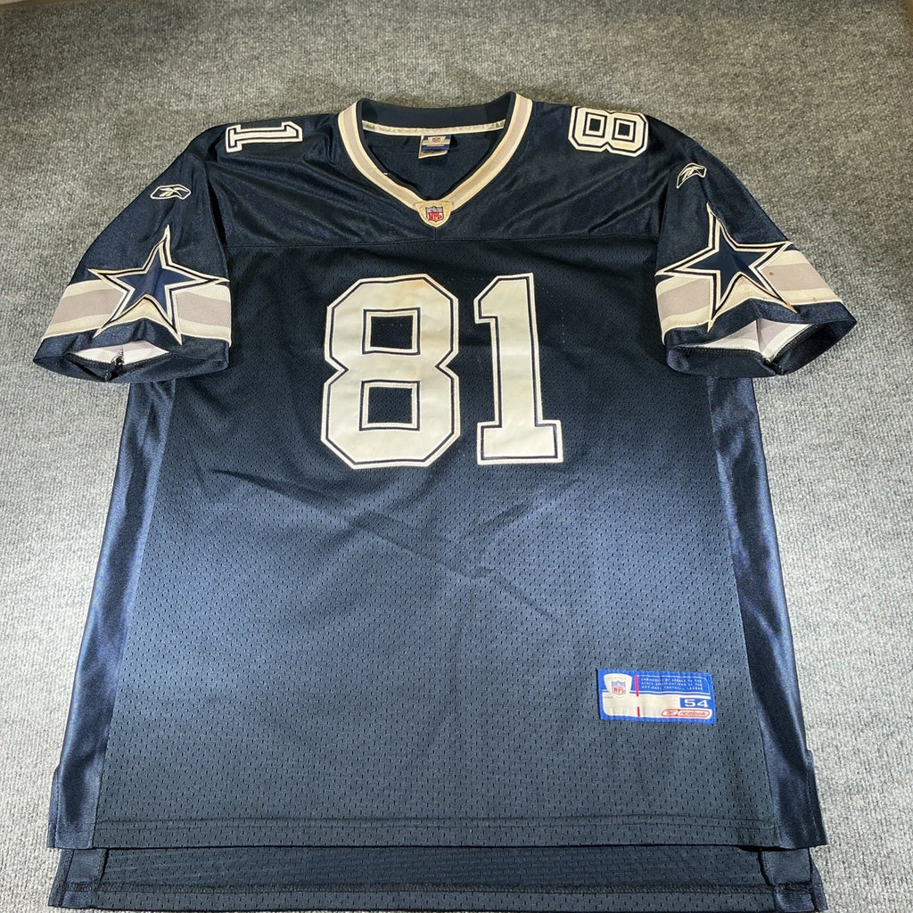 TERRELL OWENS Reebok DALLAS COWBOYS #81  AUTHENTIC Sewn Stitched PRO CUT Size 54