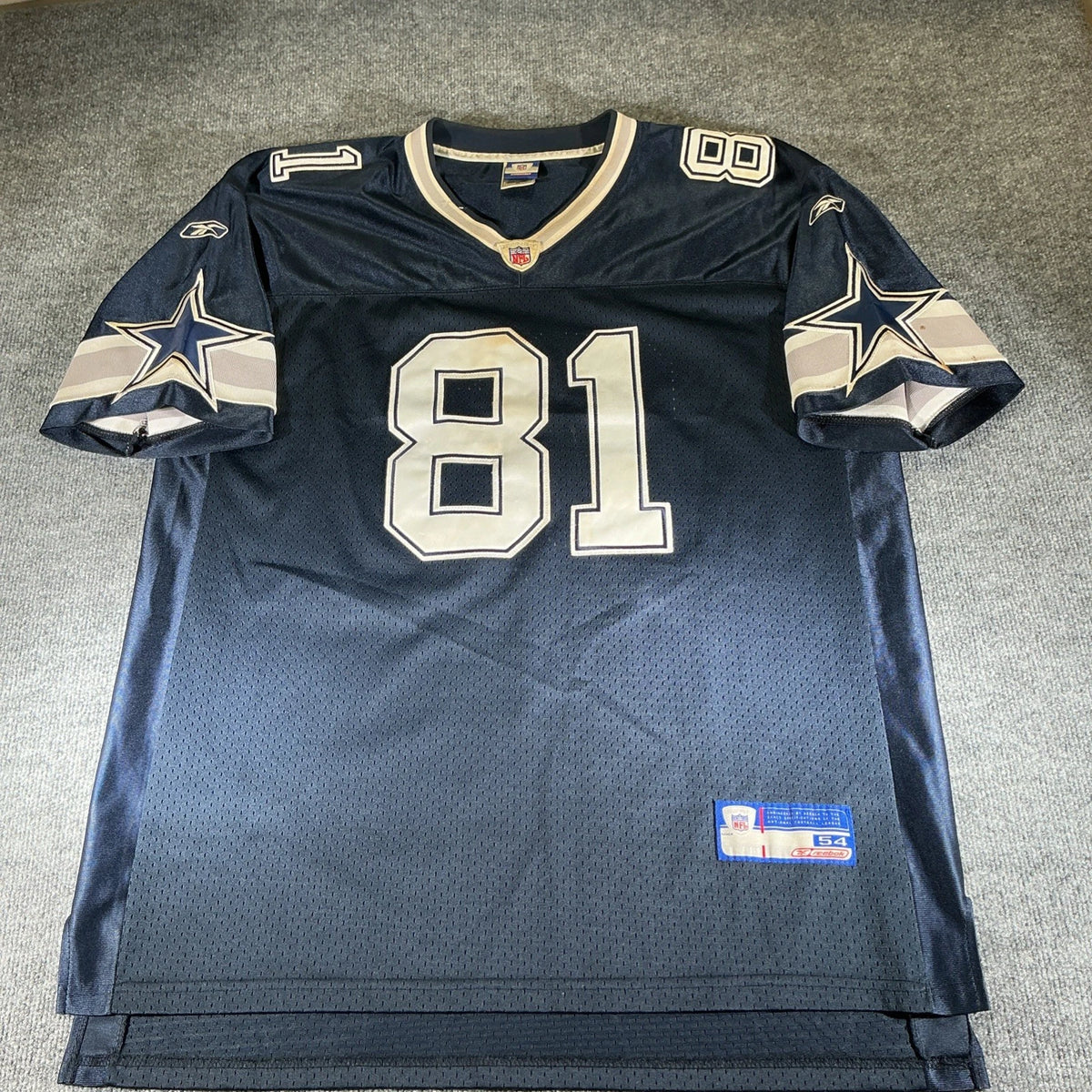 TERRELL OWENS Reebok DALLAS COWBOYS #81  AUTHENTIC Sewn Stitched PRO CUT Size 54