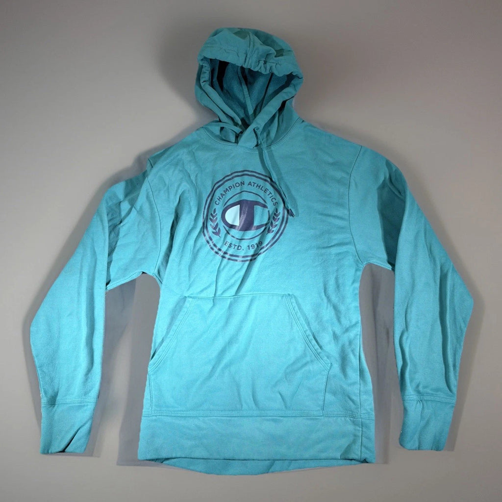 Champion Logo Athleticwear Electric CYA Special Dye Sweatshirt Pullover Hoodie S