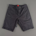 HUGO BOSS Slice Shorts Mens 28 Black Slim Fit Stretch Chino Preppy Flat Front