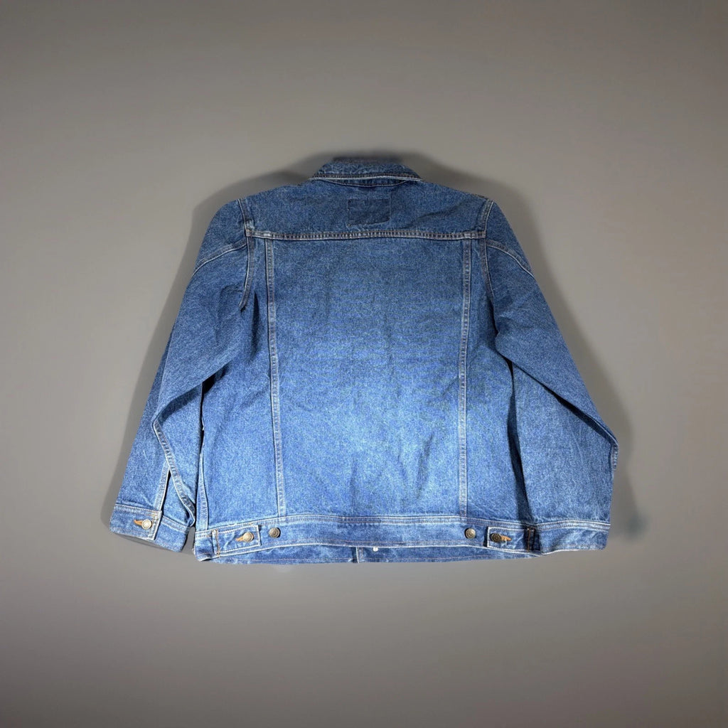Oscar Jeans Sherpa Denim Jean Trucker Jacket - Urban Fashion Designer