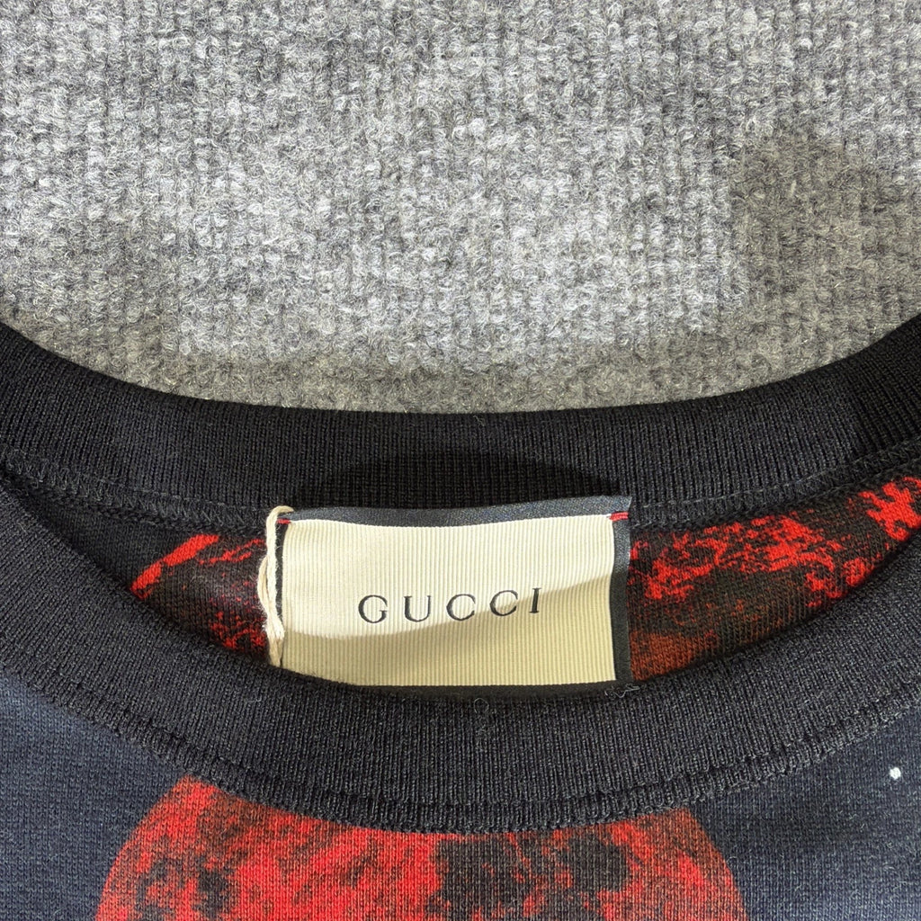 Gucci Sweatshirt King Snake Size S Men's Black Unique Collectible Rare Swethshir