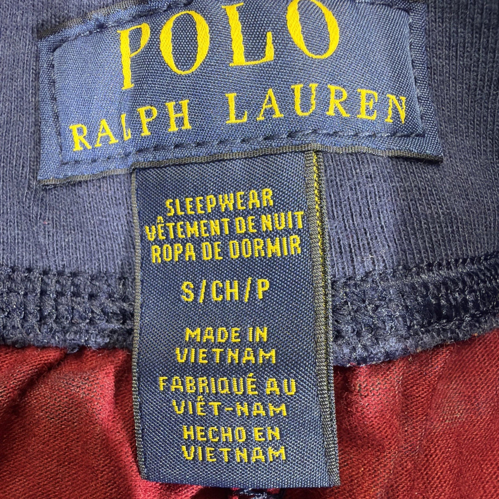 Polo Ralph Lauren Sleepwear Pants Mens Large Red Plaid Casual Lightweight Cotton