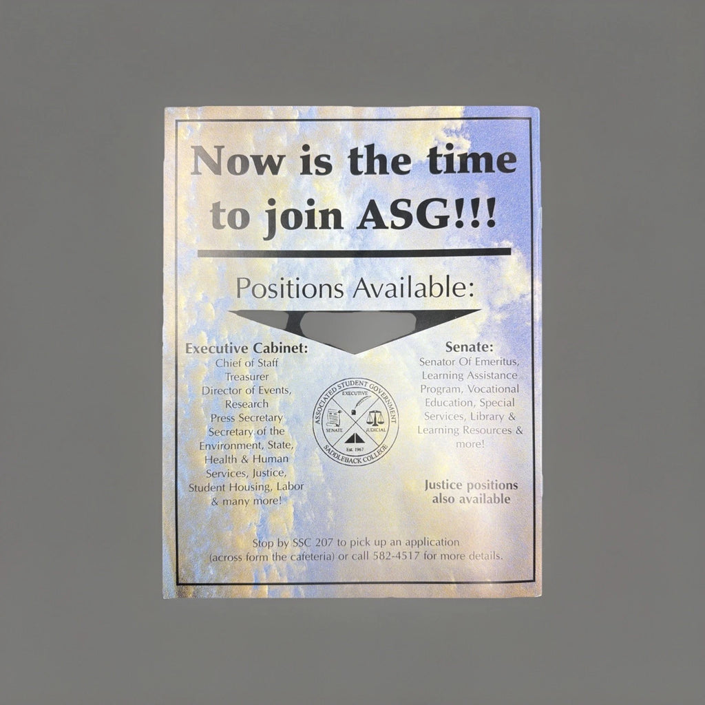 Saddleback College in California, specifically the Spring 1999 issue of "Journey