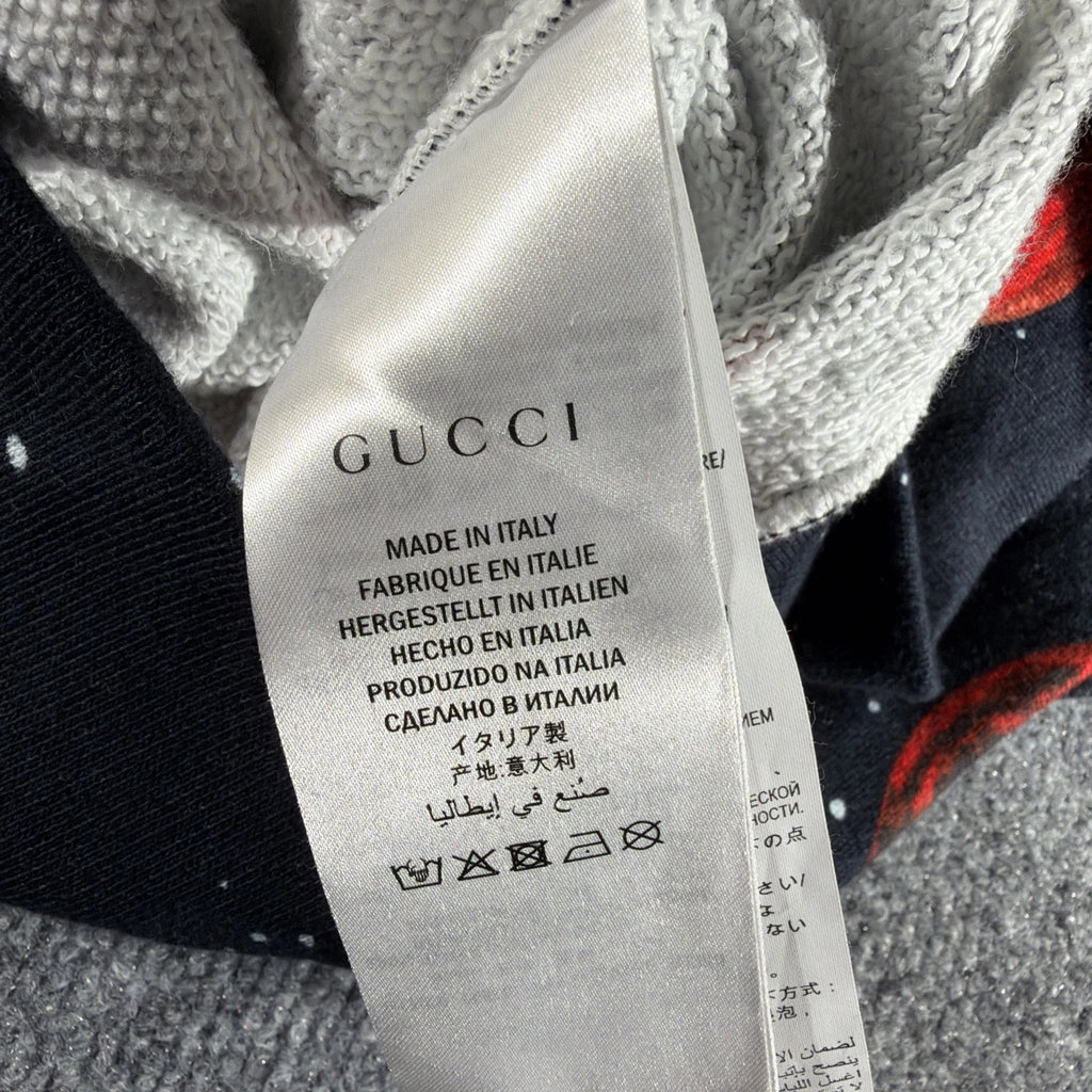 Gucci Sweatshirt King Snake Size S Men's Black Unique Collectible Rare Swethshir