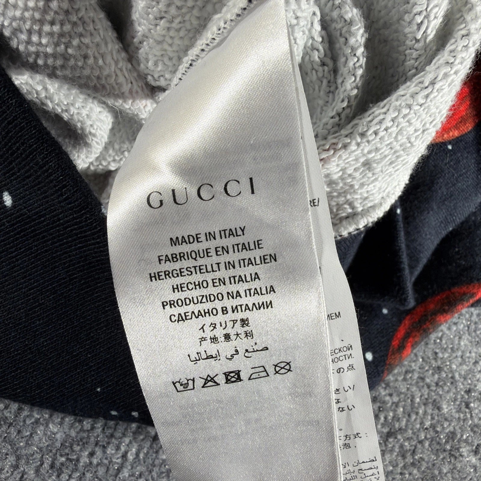Gucci Sweatshirt King Snake Size S Men's Black Unique Collectible Rare Swethshir