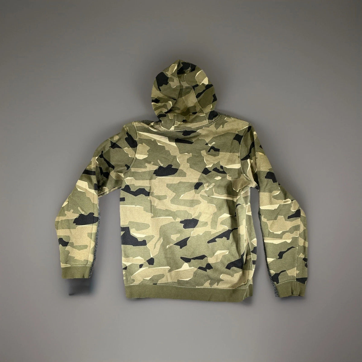 Youth Nike Camo Hoodie (Size Medium) Sweatshirt Pullover Woodland Camo