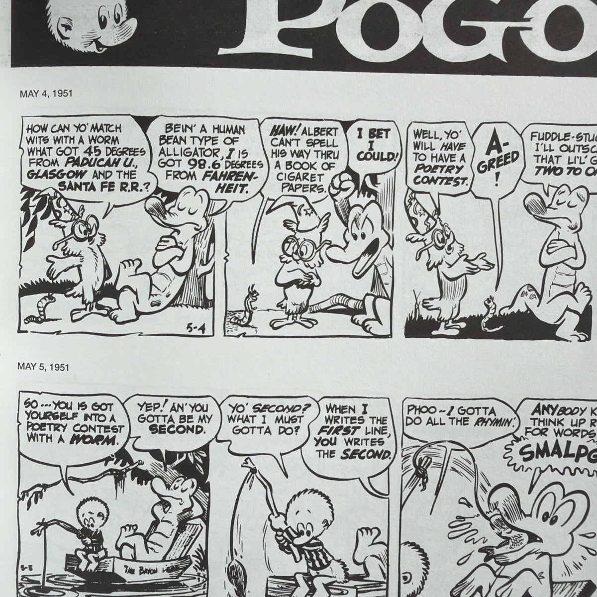Pogo Volume 6 by Walt Kelly First Edition Fantagraphics Paperback