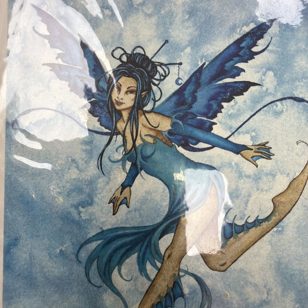 Amy Brown - Water Element - Matted - SIGNED - RARE Collectible Art