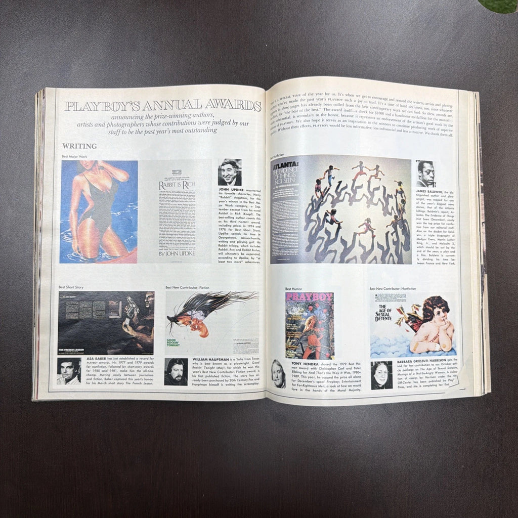 Vintage Playboy Magazine January 1982 w/ Centerfold