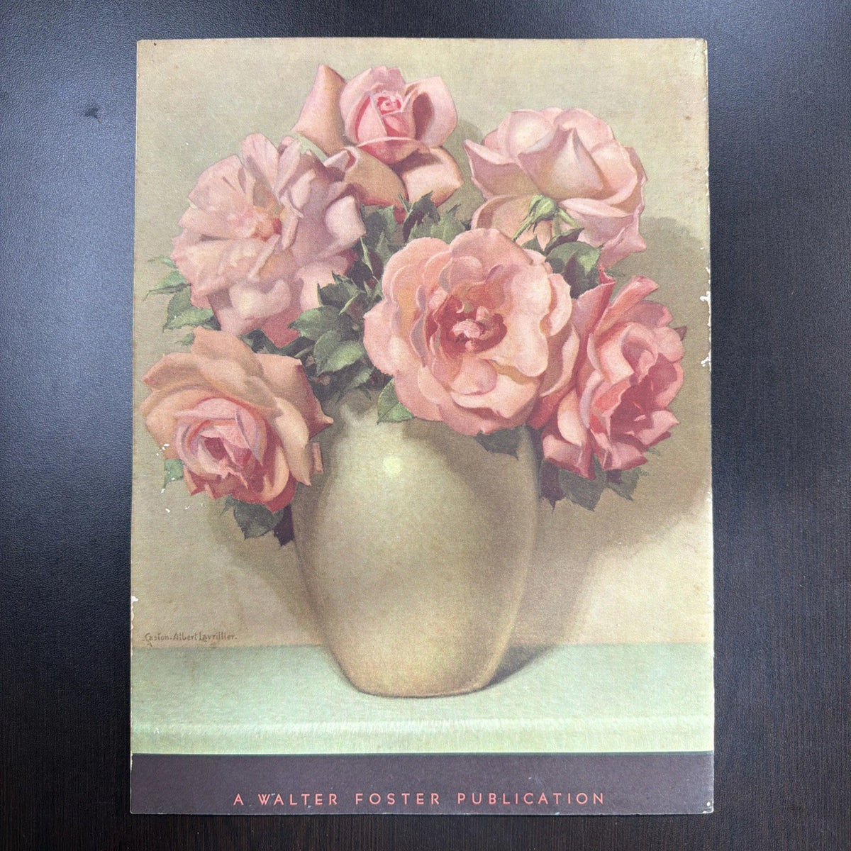 Vintage Art Books Watercolor Acrylic Pastel Flowers How To Lot Of 5