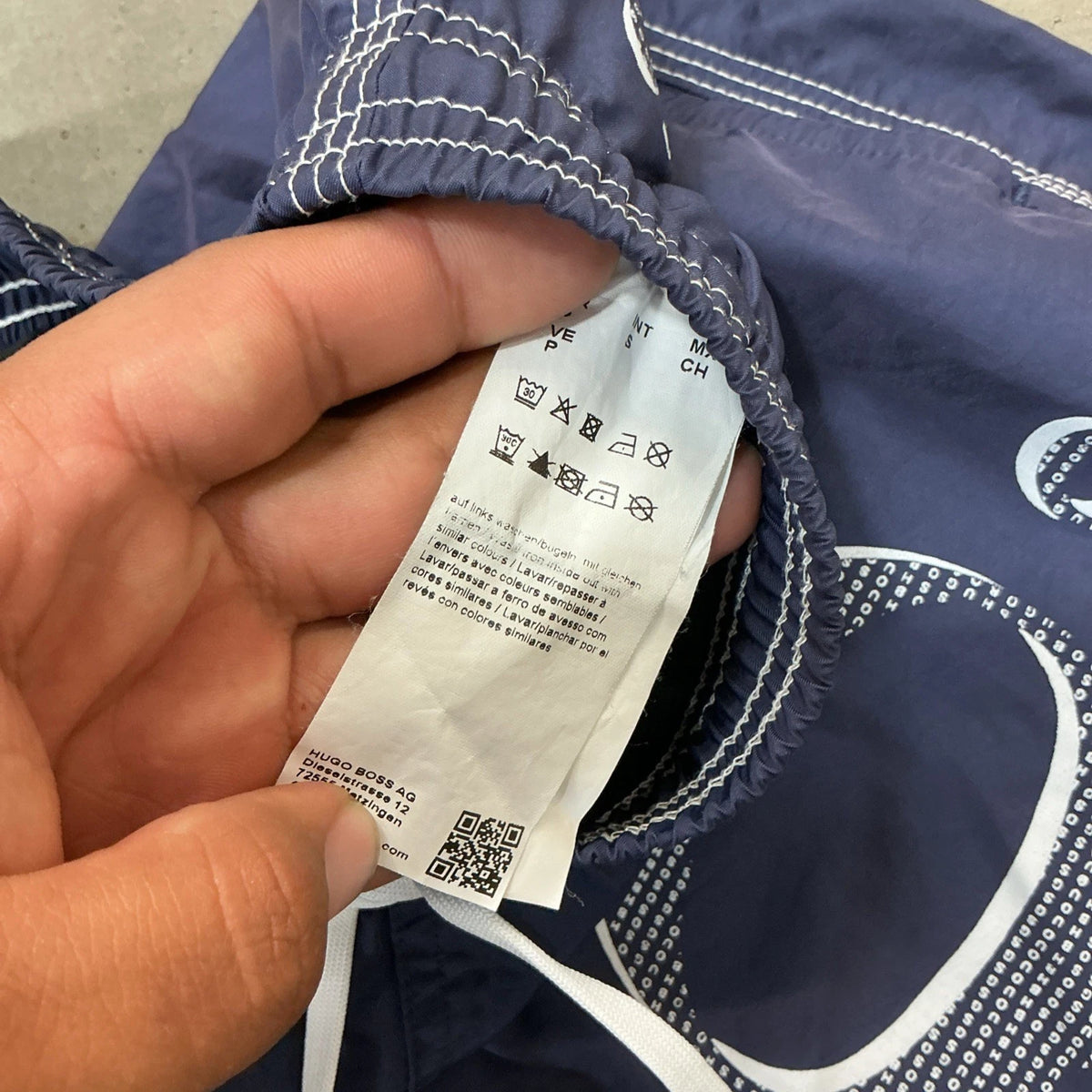 Blue Hugo Boss Swim Shorts Sz Small