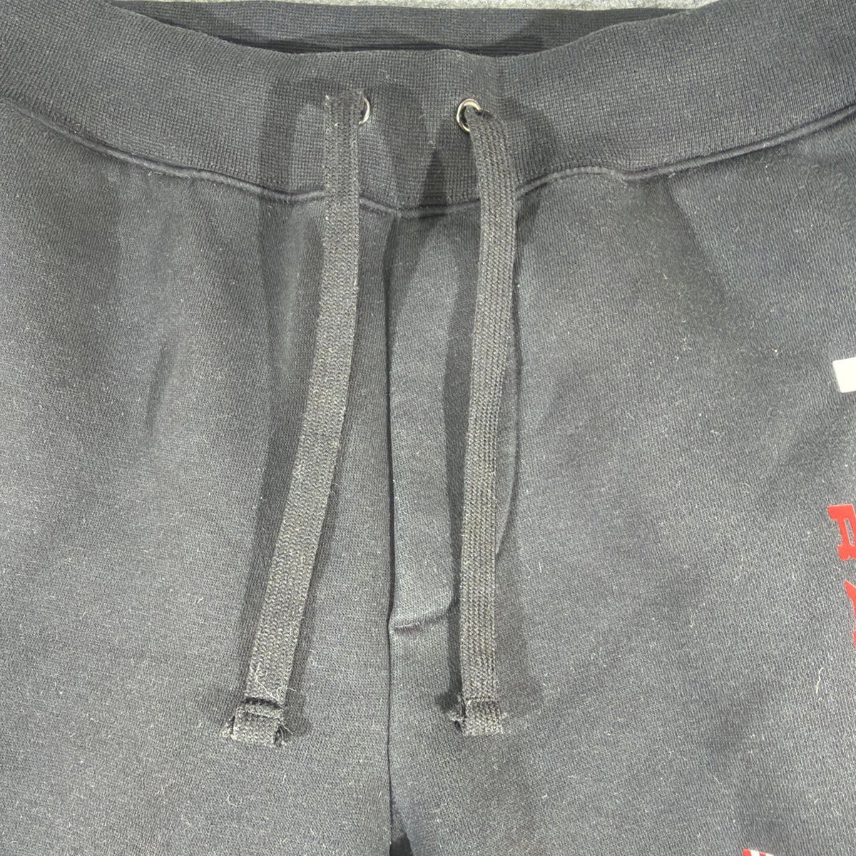 Polo Sport Ralph Lauren Sweatpants Mens S Black Logo Flag Graphic Joggers Fleece