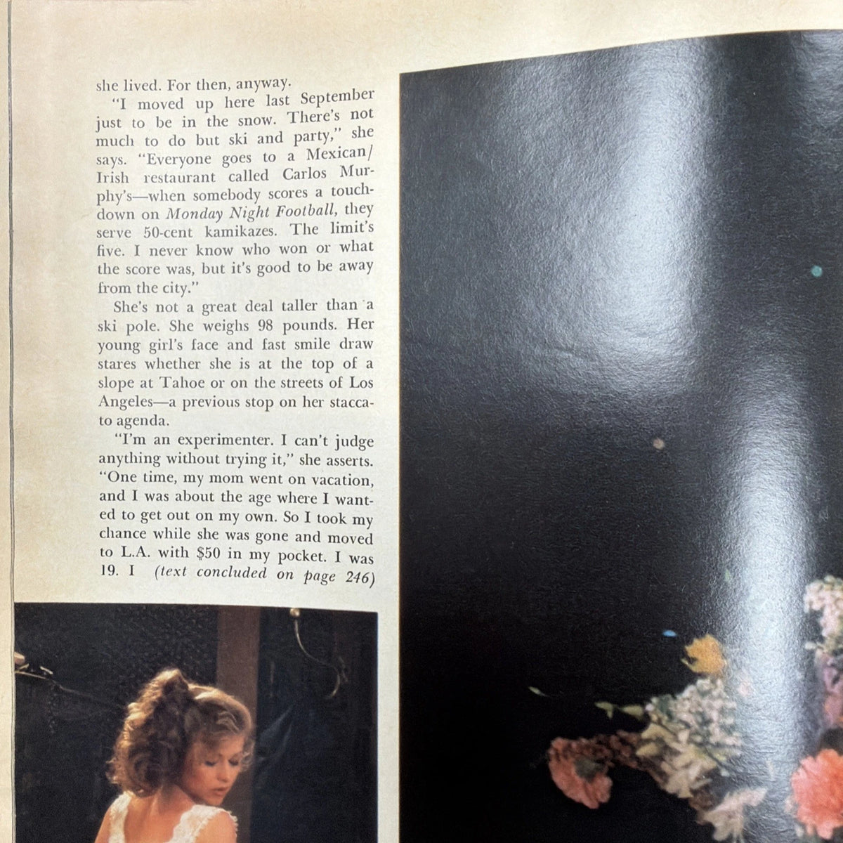 Playboy Magazine April 1982 Mariel Hemingway Ed Koch Robert Towne LeRoy Neiman