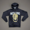 Moschino  hooded sweatshirt BLACK REAR FASHION SIZE 34 USA