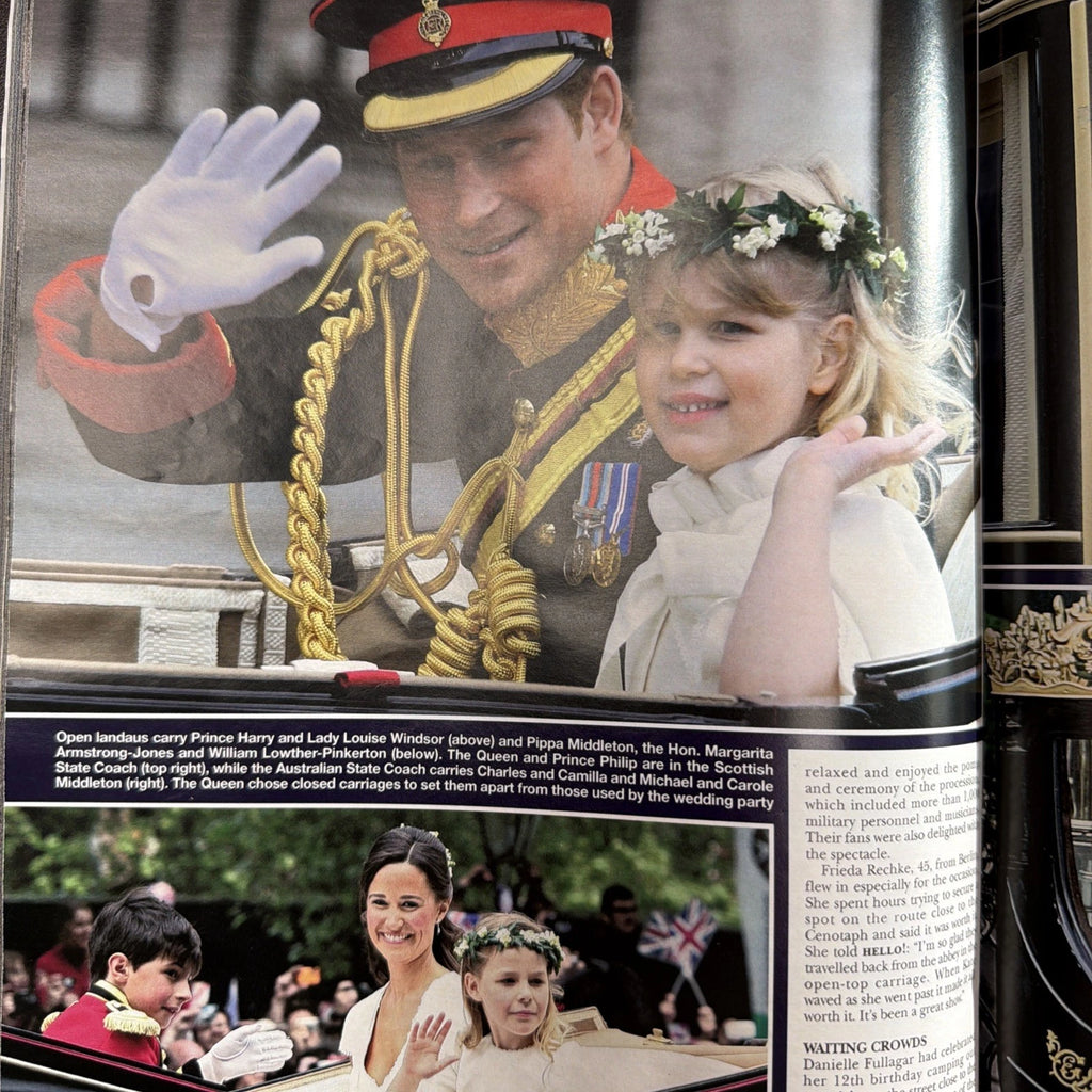 UK HELLO! Magazine: Prince William & Princess Kate Wedding, Royal Family, 9.5.11