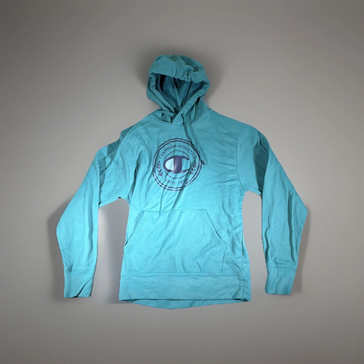 Champion Logo Athleticwear Electric CYA Special Dye Sweatshirt Pullover Hoodie S