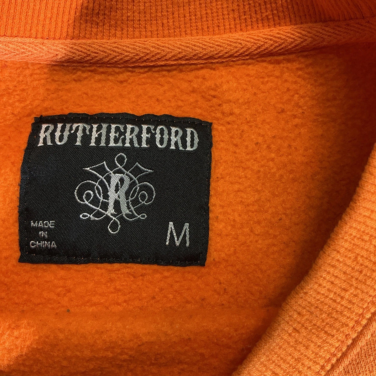 Rutherford Orange Crewneck Sweatshirt