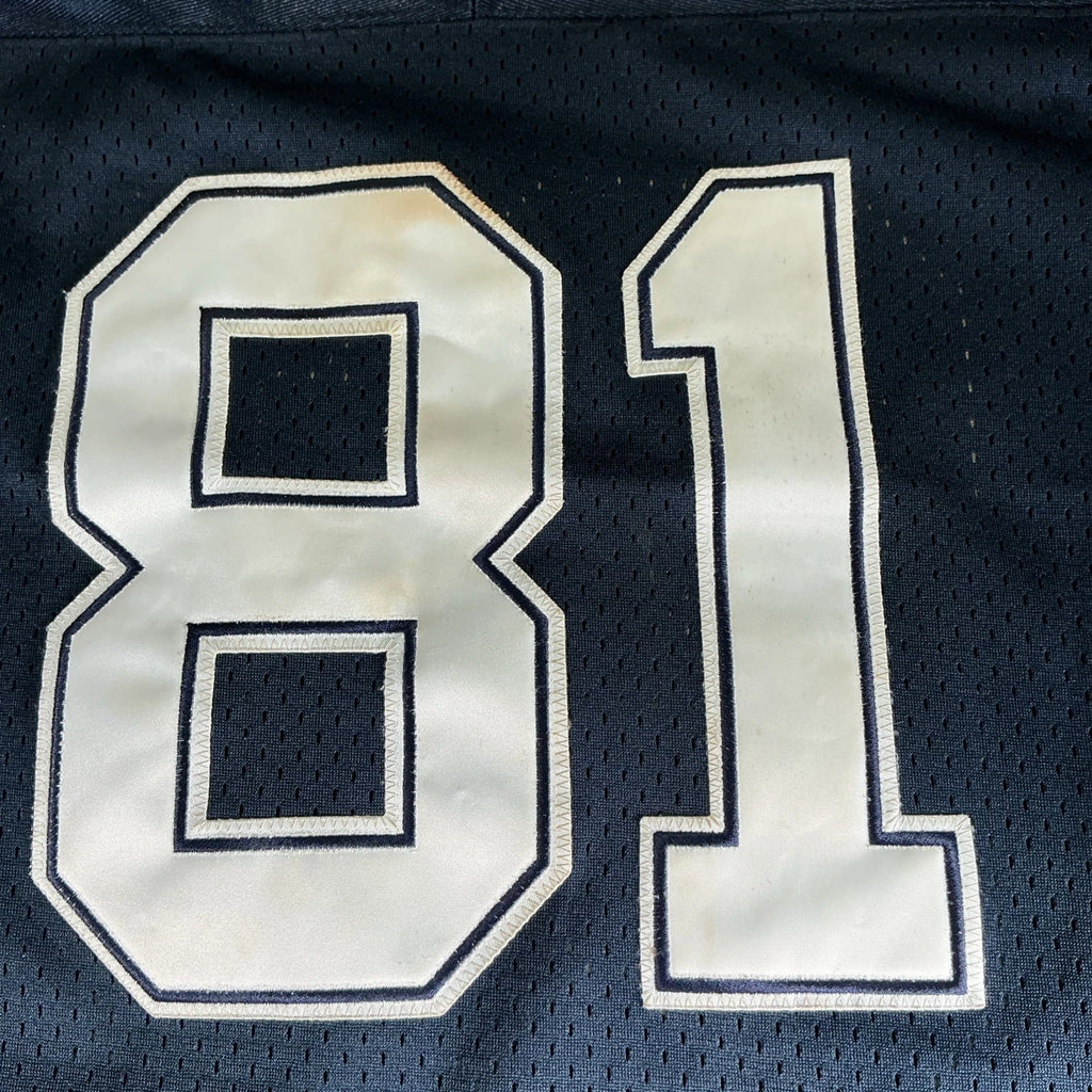 TERRELL OWENS Reebok DALLAS COWBOYS #81  AUTHENTIC Sewn Stitched PRO CUT Size 54