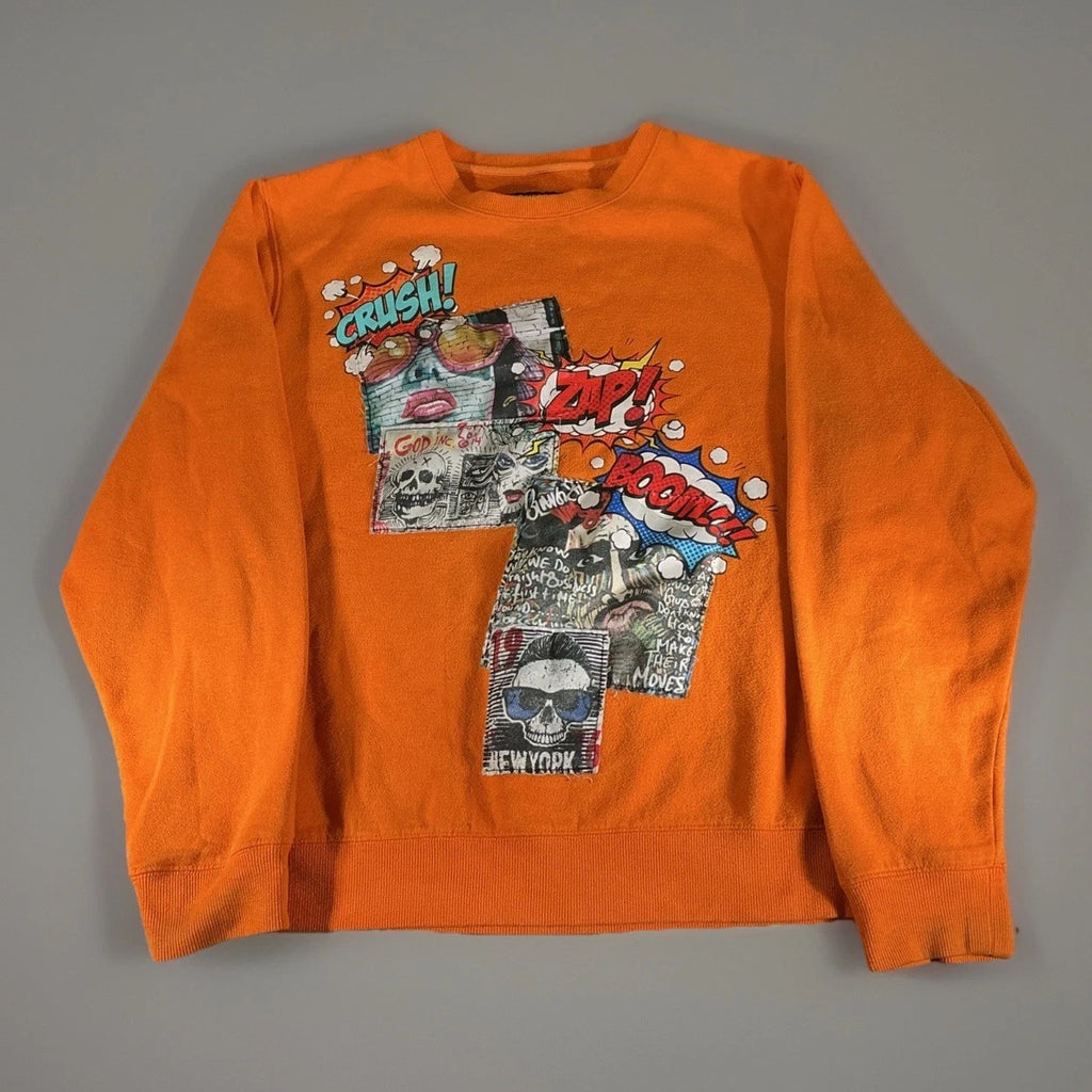 Rutherford Orange Crewneck Sweatshirt