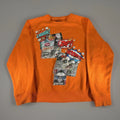 Rutherford Orange Crewneck Sweatshirt
