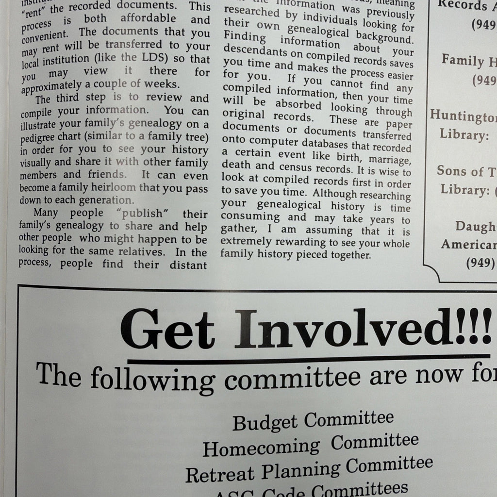 Saddleback College in California, specifically the Spring 1999 issue of "Journey