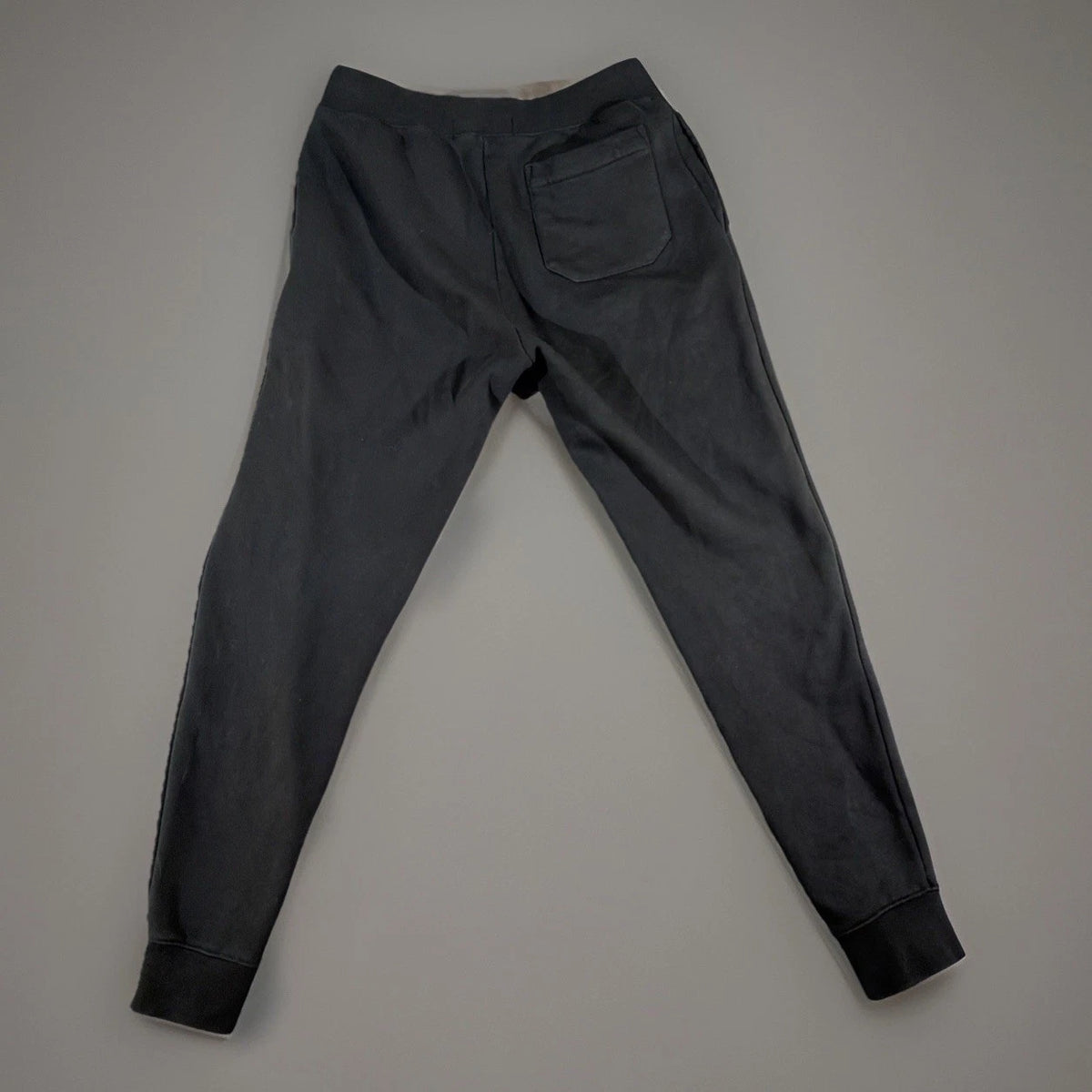 Polo Sport Ralph Lauren Sweatpants Mens S Black Logo Flag Graphic Joggers Fleece
