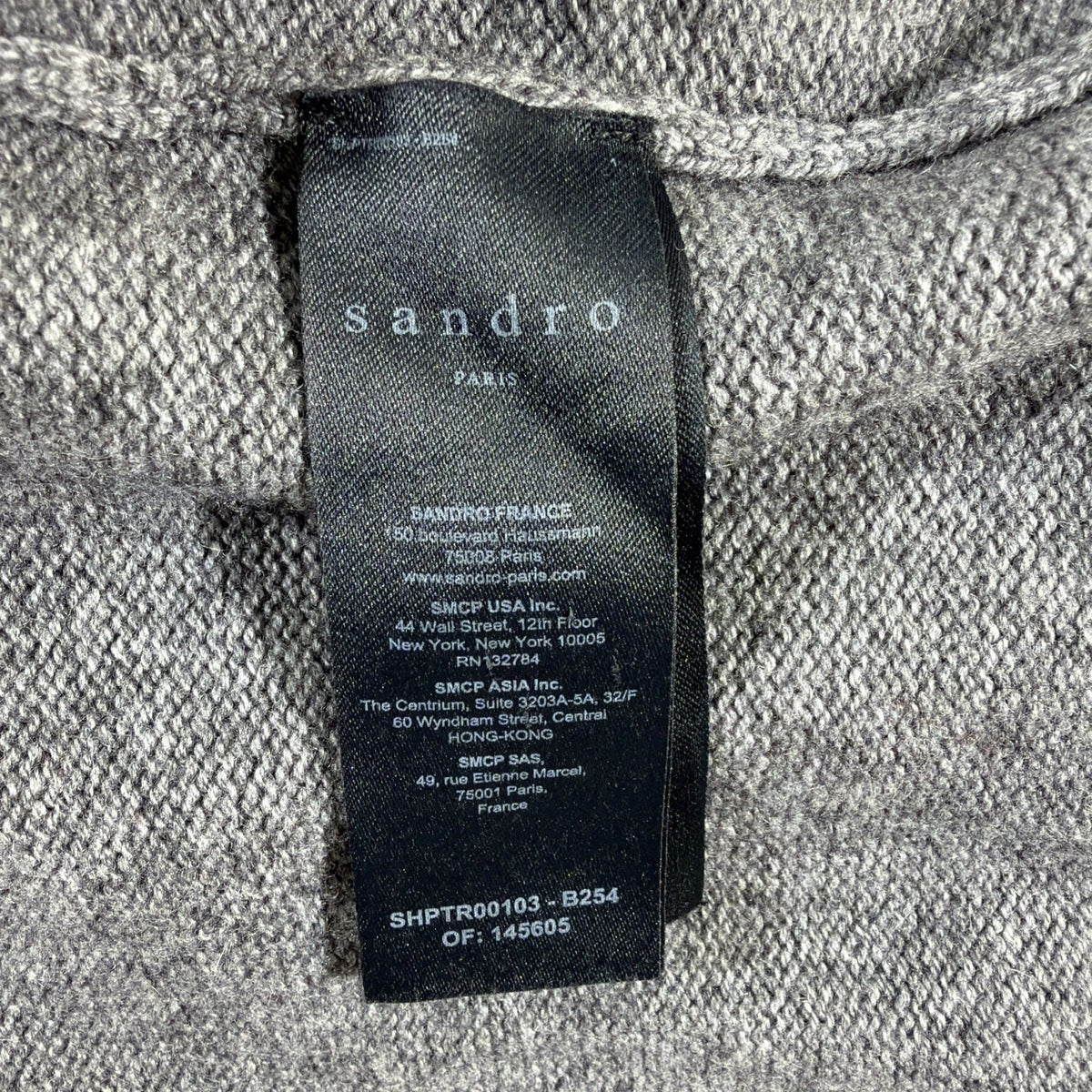 Sandro Paris cream turtleneck sweater URBAN FASHION SWEATER