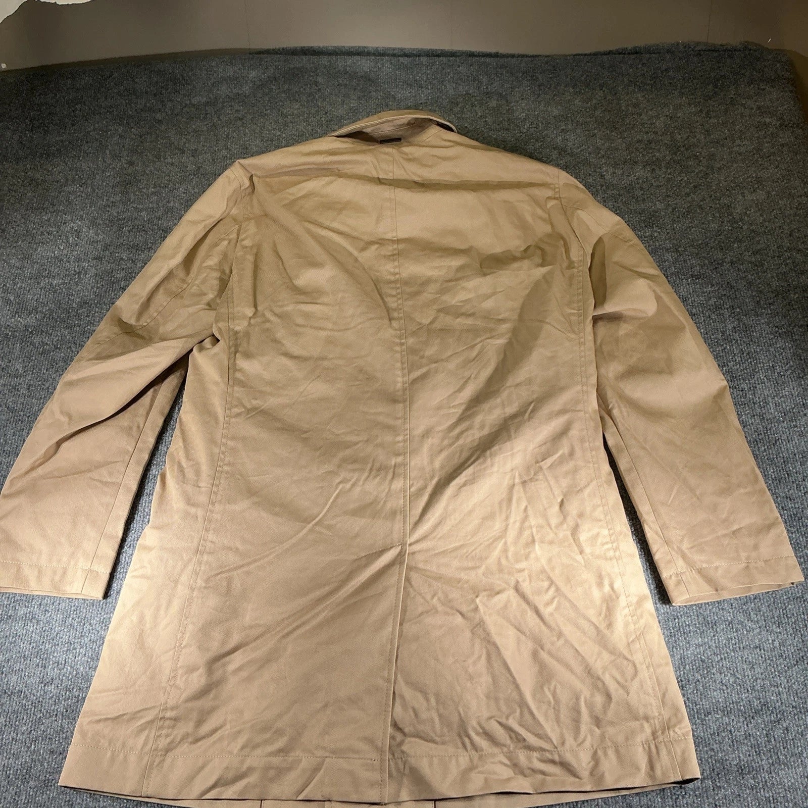Tan Hugo Boss Trench Coat