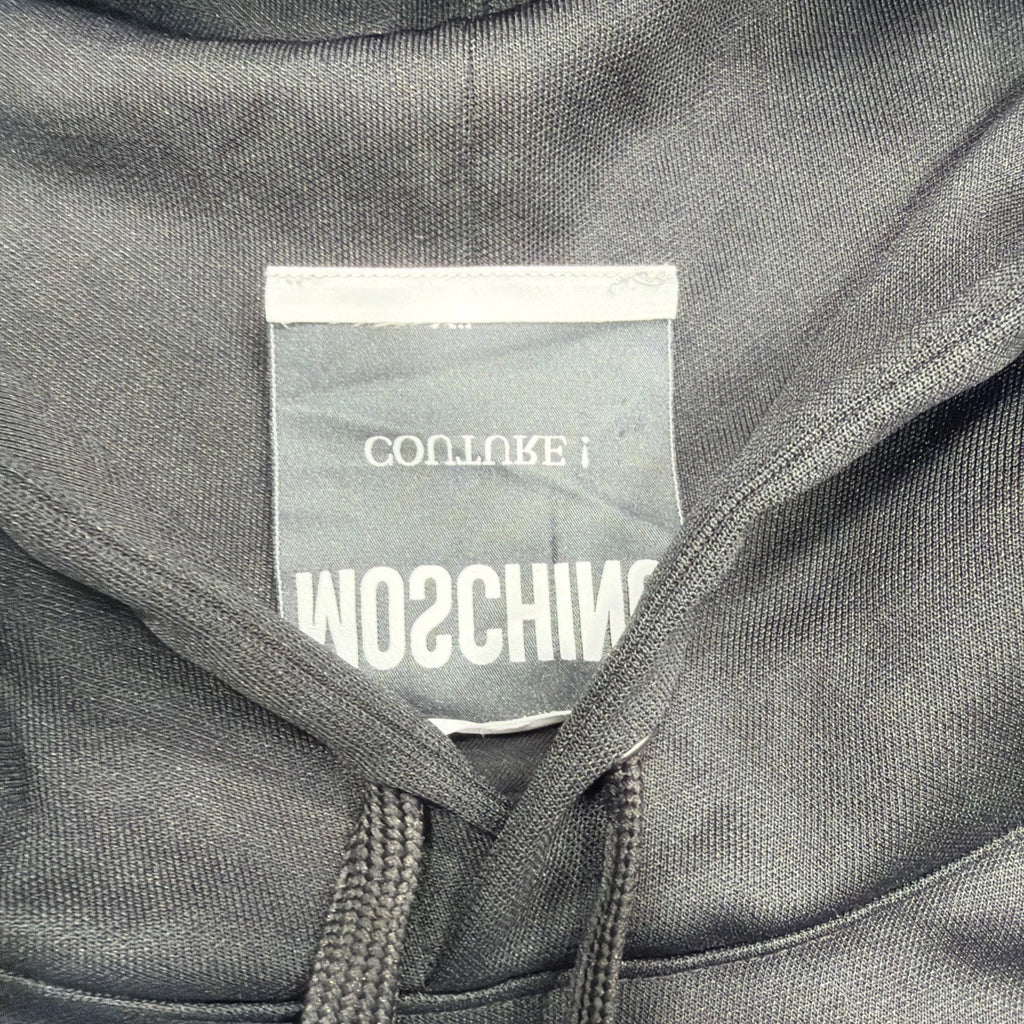 Moschino  hooded sweatshirt BLACK REAR FASHION SIZE 34 USA