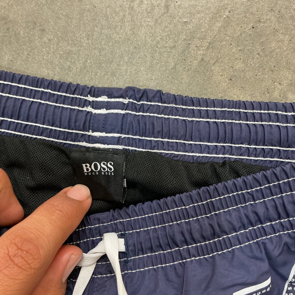 Blue Hugo Boss Swim Shorts Sz Small