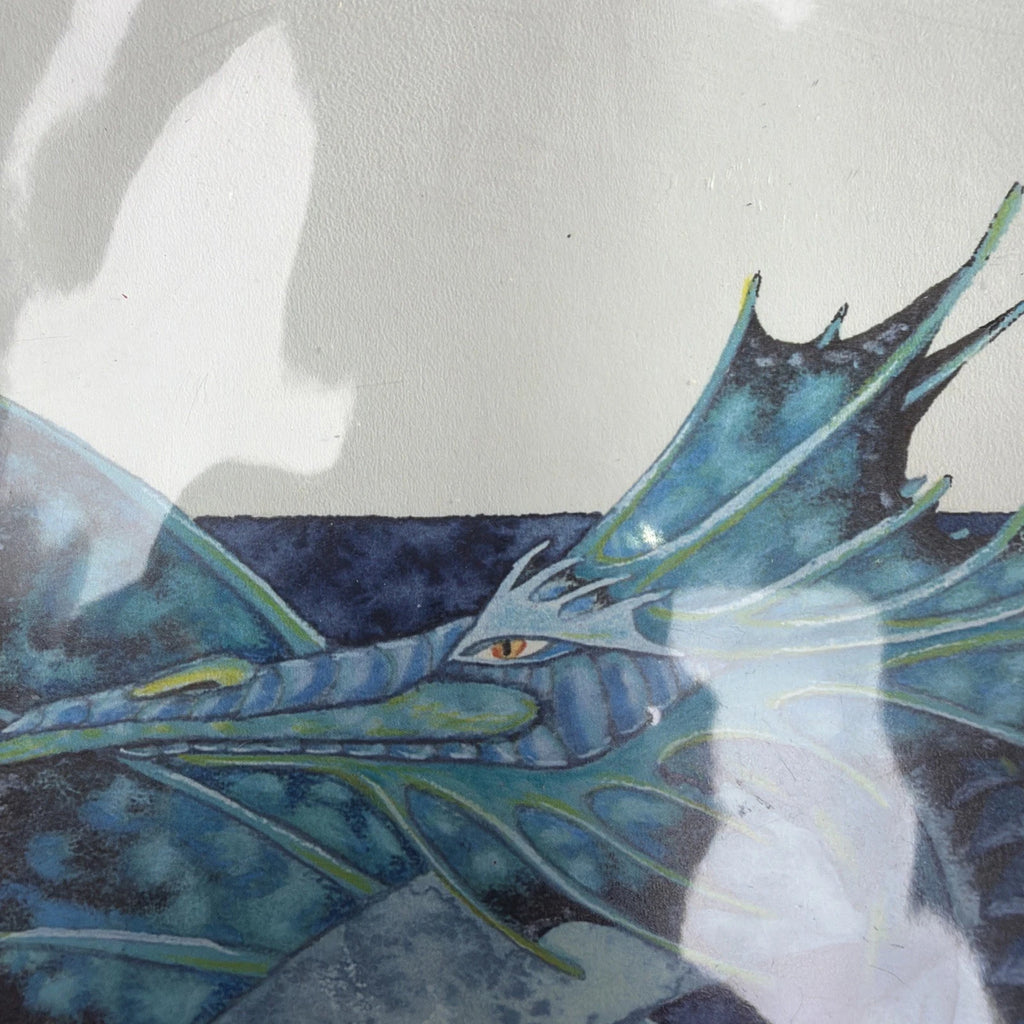 REDUCED Amy Brown Print - Moon Dragon II - OUT OF PRINT - NEW  81/2" x 11"