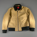 Hugo Boss Beige Sherpa Collar Jacket Size M
