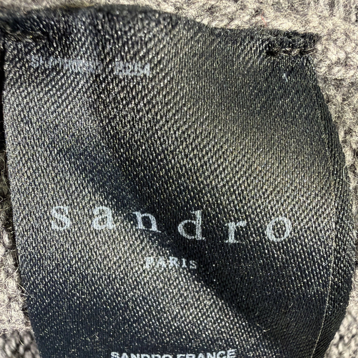 Sandro Paris cream turtleneck sweater URBAN FASHION SWEATER
