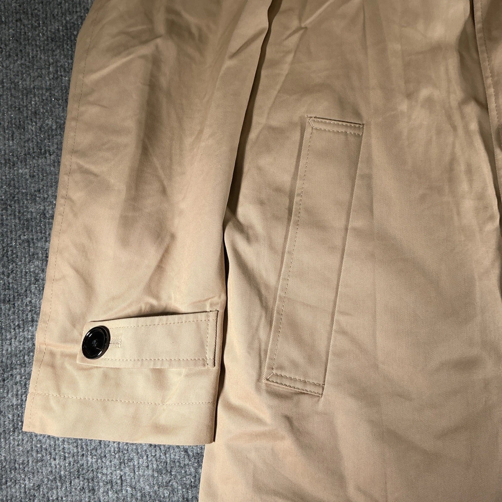 Tan Hugo Boss Trench Coat