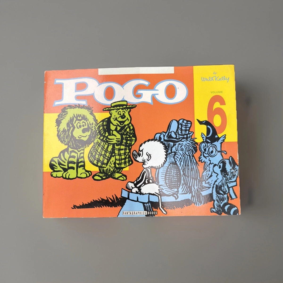 Pogo Volume 6 by Walt Kelly First Edition Fantagraphics Paperback