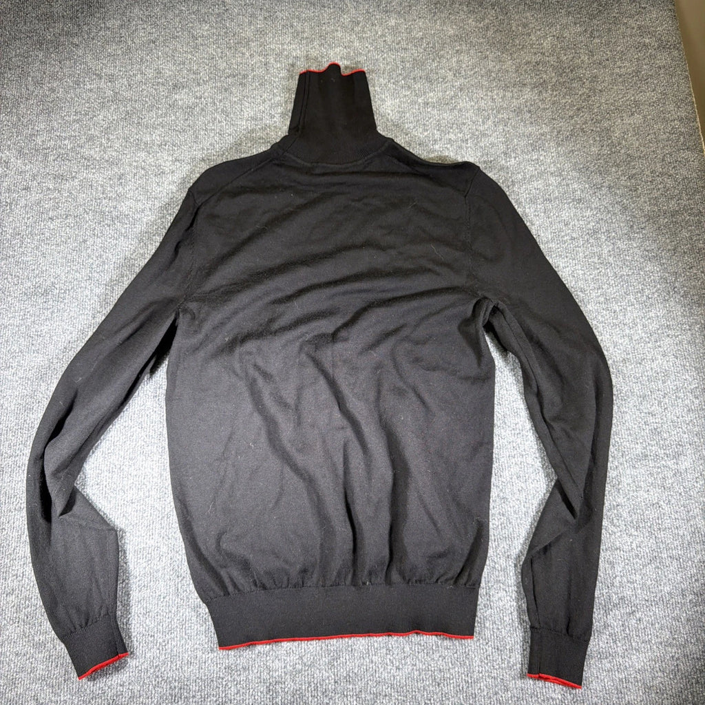 Hugo Boss Black And Red Turtleneck  Long Sleeve