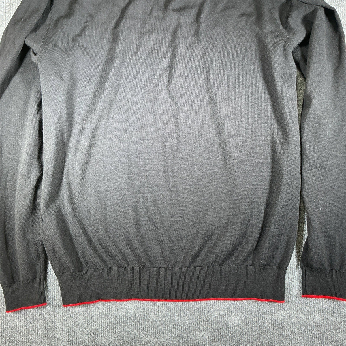 Hugo Boss Black And Red Turtleneck  Long Sleeve