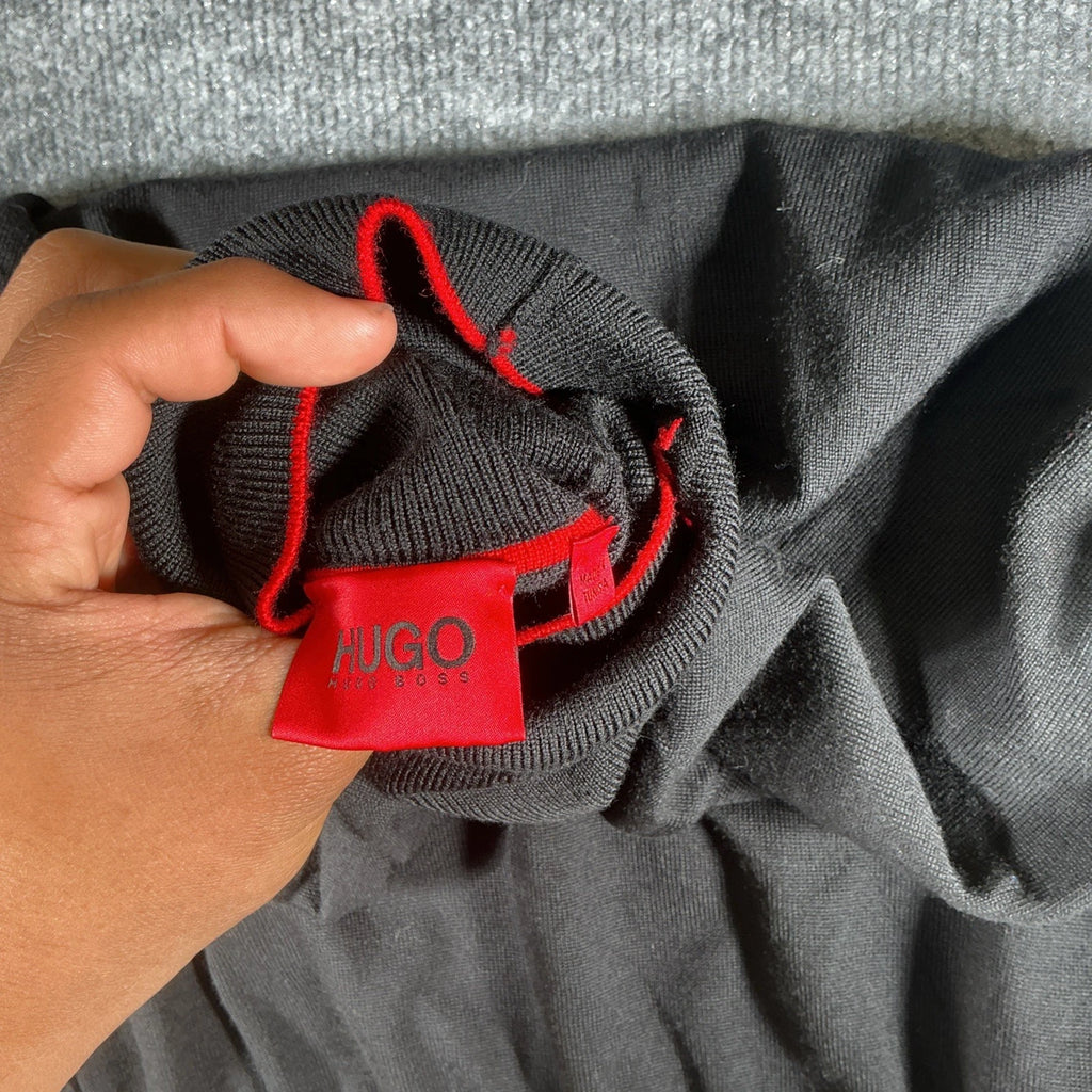 Hugo Boss Black And Red Turtleneck  Long Sleeve